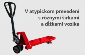 Jednolyžinový paletový vozík FK2000